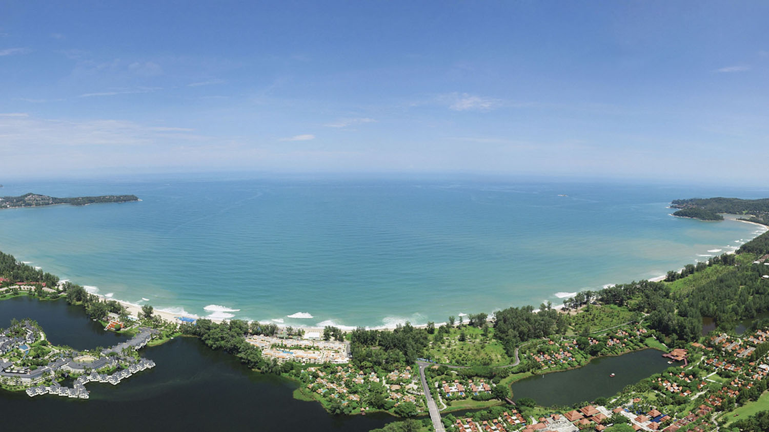 Aerial Shot Laguna Phuket
