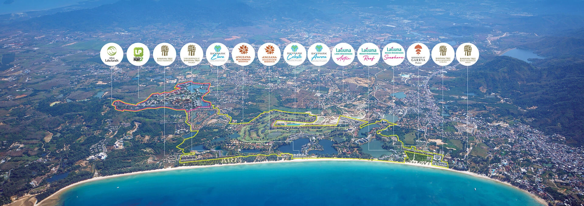 Laguna Aerial Map Residences