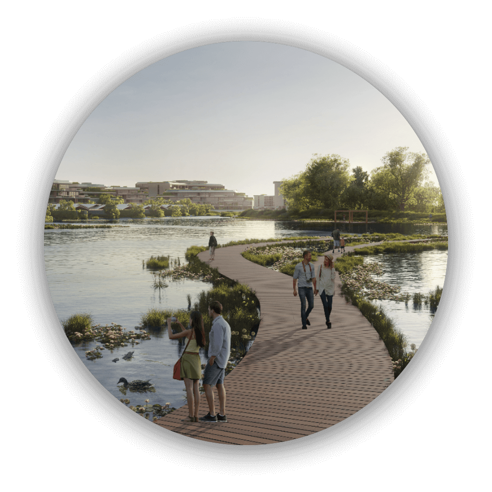 Lakeside Living Bubble 1