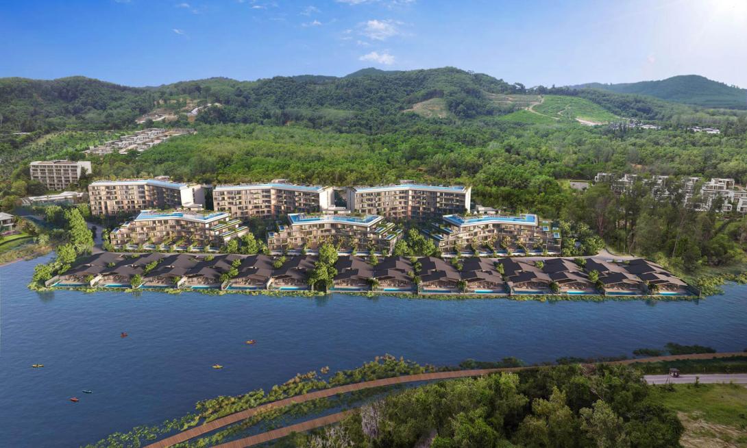 Waterfront Villas Aerial 5