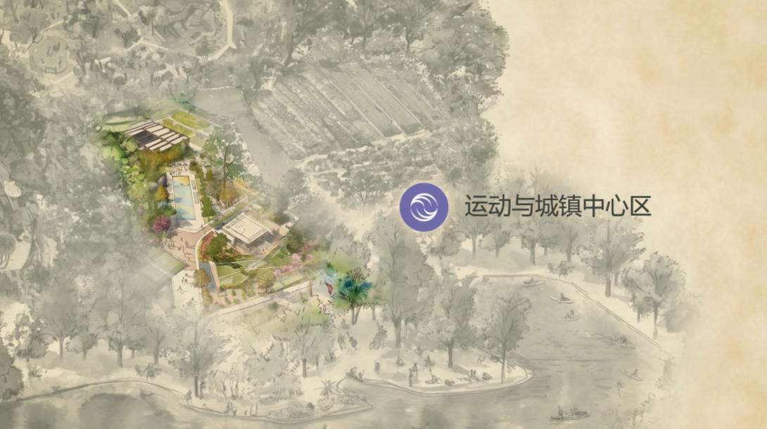 运动和城镇中心区